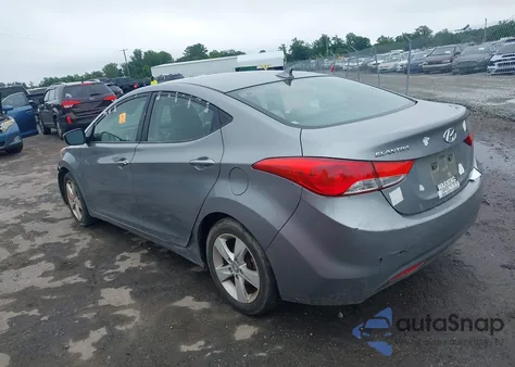 2012 Hyundai Elantra Gls (Ulsan Plant) из США, поврежденный, VIN KMHDH4AE1CU383368